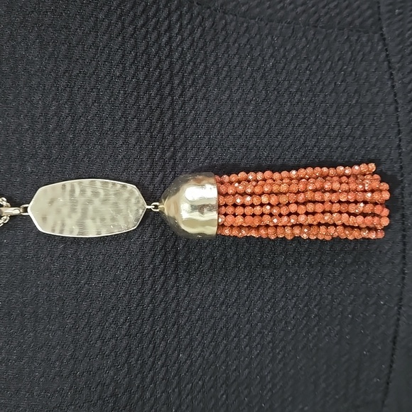 Kendra Scott "Monroe" Tassel Pendant Necklace - Picture 7 of 8